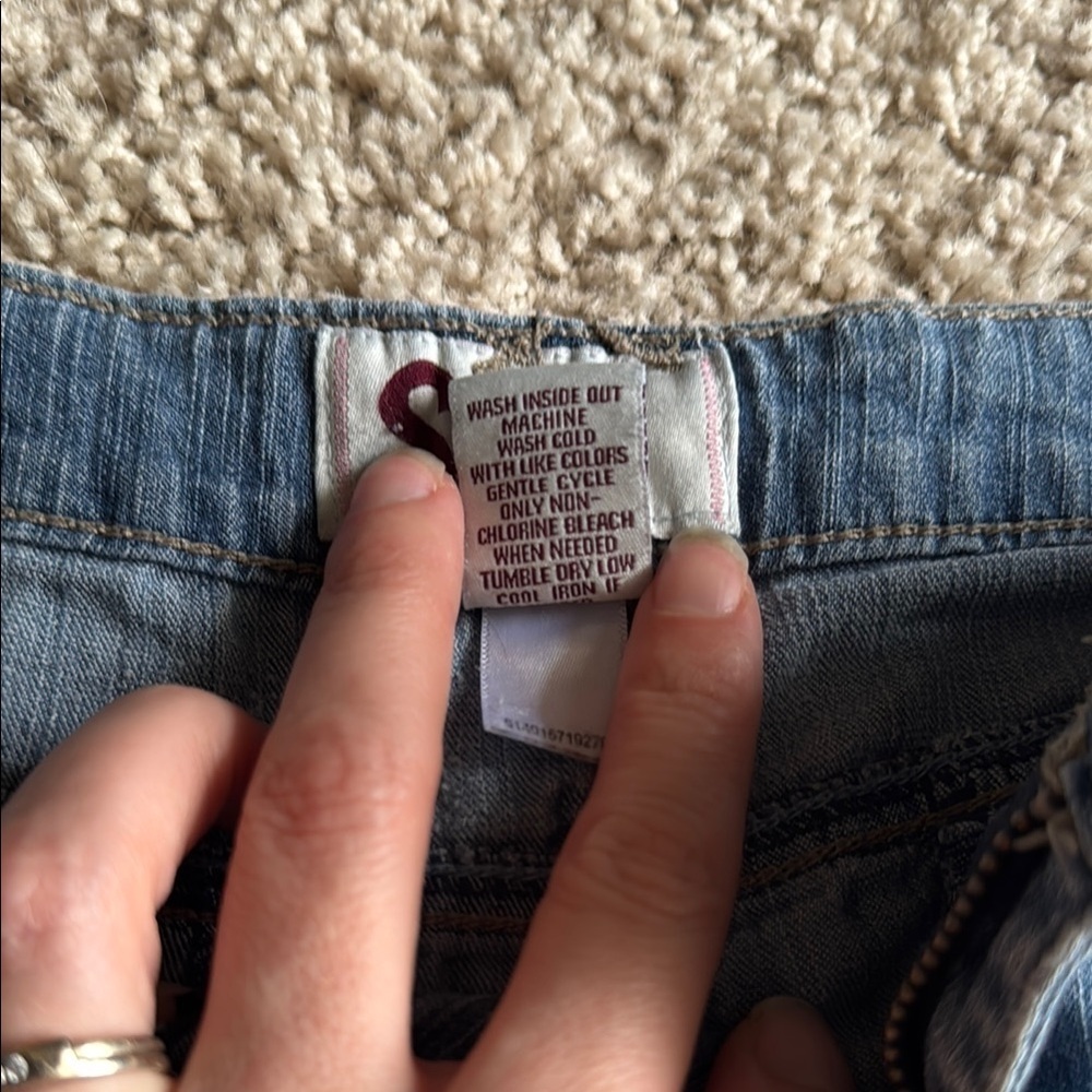 SO Blue Jean Shorts Casual Style - Picture 4 of 8